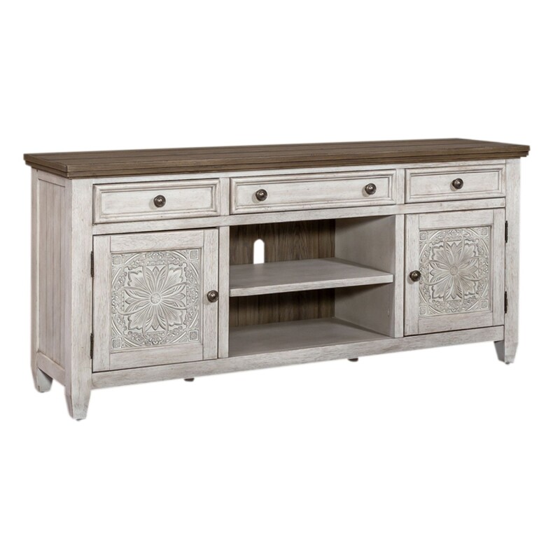 Heartland 66 Inch Tile TV Console 824TV66T