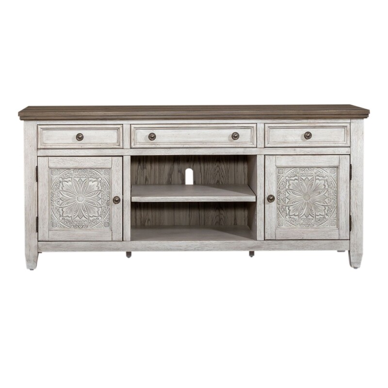 Heartland 66 Inch Tile TV Console 824TV66T
