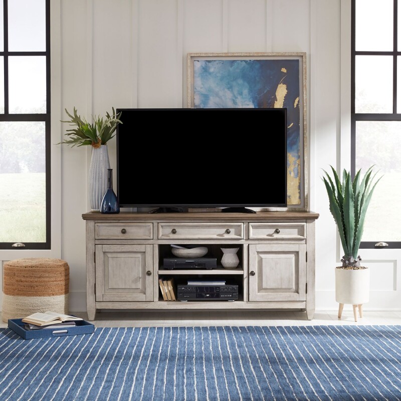Heartland 66 Inch Tile TV Console 824TV66T