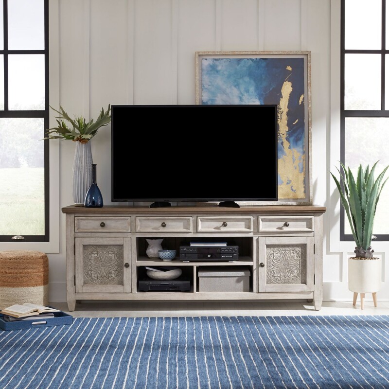 Heartland 76 Inch Tile TV Console 824TV76T