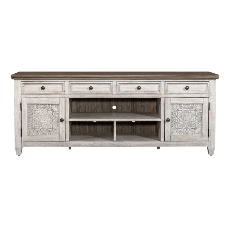 Heartland 76 Inch Tile TV Console 824TV76T