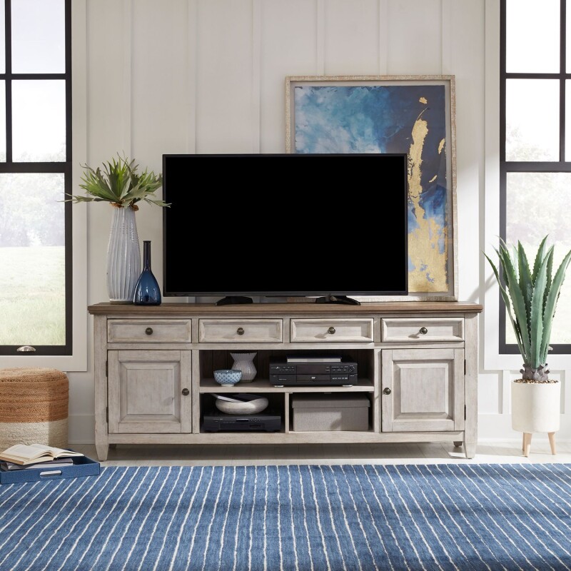 Heartland 76 Inch Tile TV Console 824TV76T