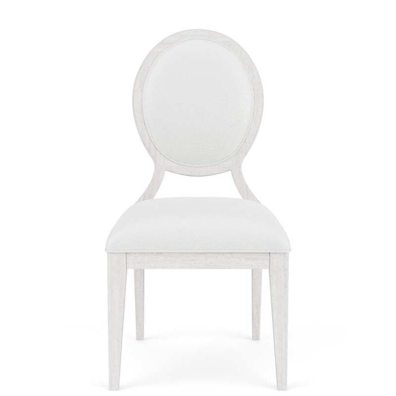 Hepburn Oval Bak Uph Side Chr 2in 82558