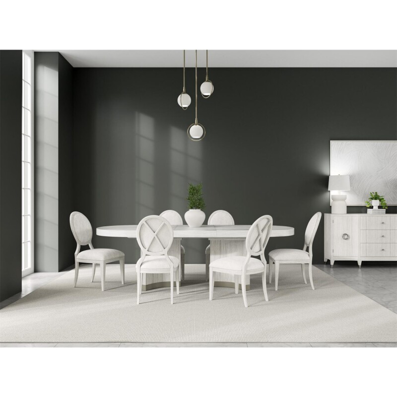 Hepburn Oval Bak Uph Side Chr 2in 82558
