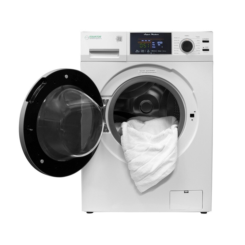 1.6 cu.ft./15 lbs 110V Front load Washer 15 programs + Pet Cycle 826