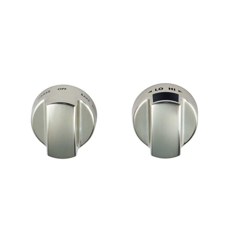 STAINLESS KNOB KIT, INDUCTION RANGE (FULL PRICE ACCESSORY) 826997
