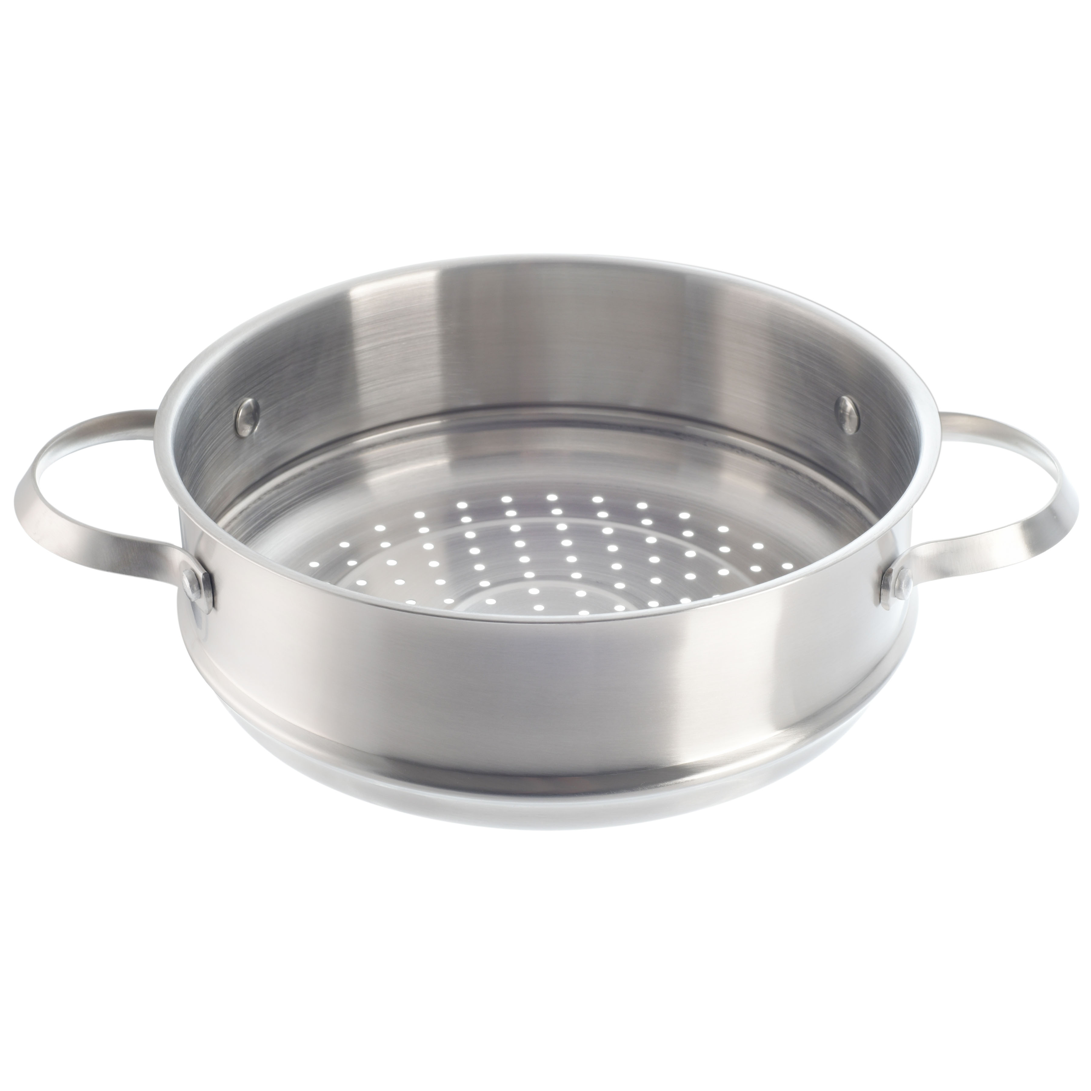 Aiden Stainless Steel Cookware Set with Kitchen Tools, 10-piece, Brushed Stainless Steel 829241