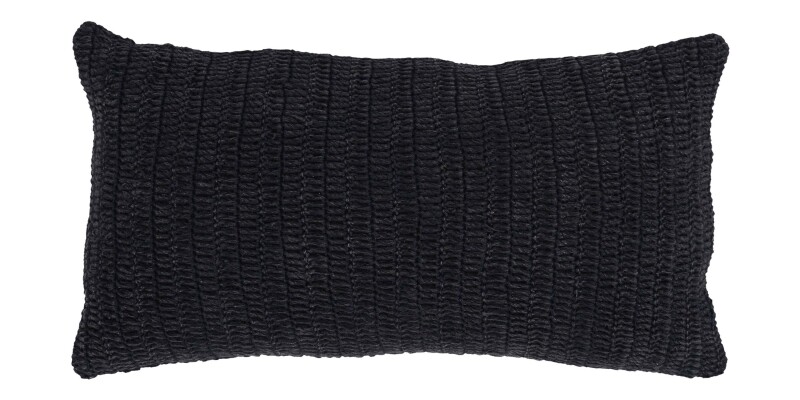 Rina Black Pillow Cover 8301V230055C
