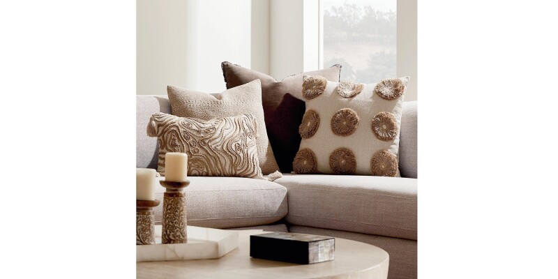 Halston Natural Pillow 8301V260014C