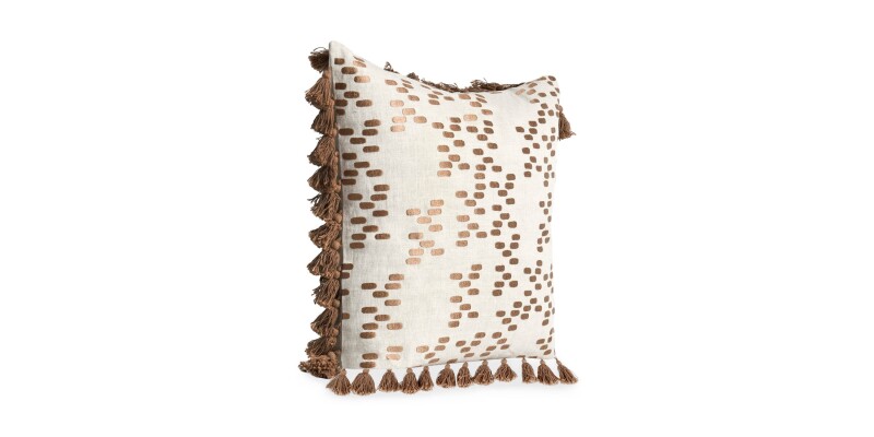 Dane Penny Brown Pillow 8301V270052C