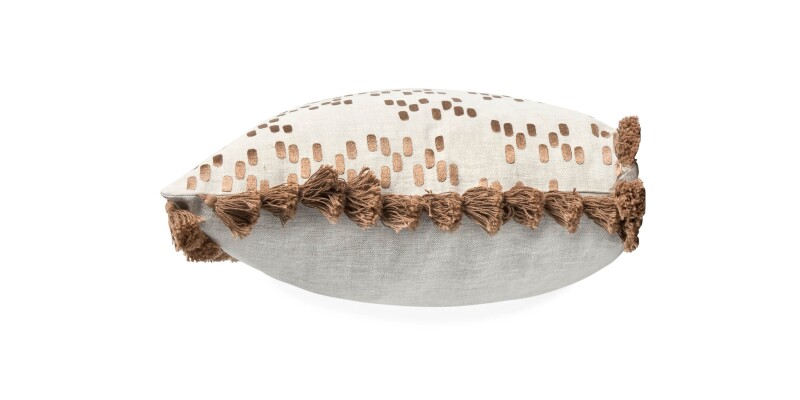 Dane Penny Brown Pillow 8301V270052K