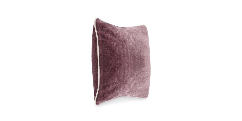 Heirloom Velvet Sangria 18" x 18" Square Pillow Cover 8301V280068C
