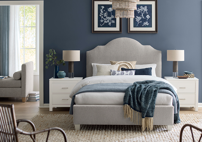 Tide & Timber Full, Queen, King Upholstered Beds in Queen - 830-551 830551