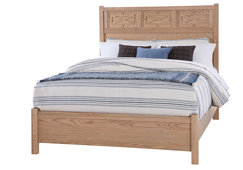Tide & Timber Fretwork Bed in King - 830-667-766-922-MS1 830667766922MS1