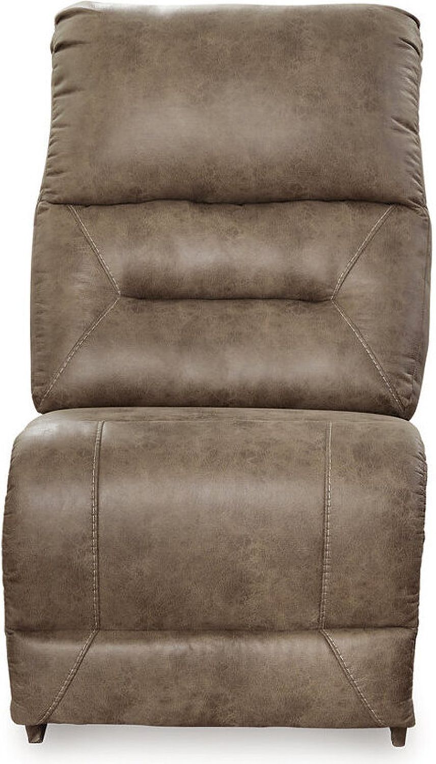 Ravenel Armless Chair In Fossil 8310646