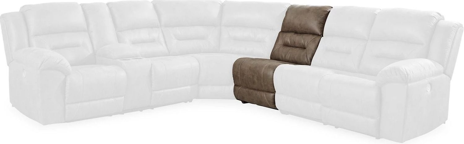 Ravenel Armless Chair In Fossil 8310646