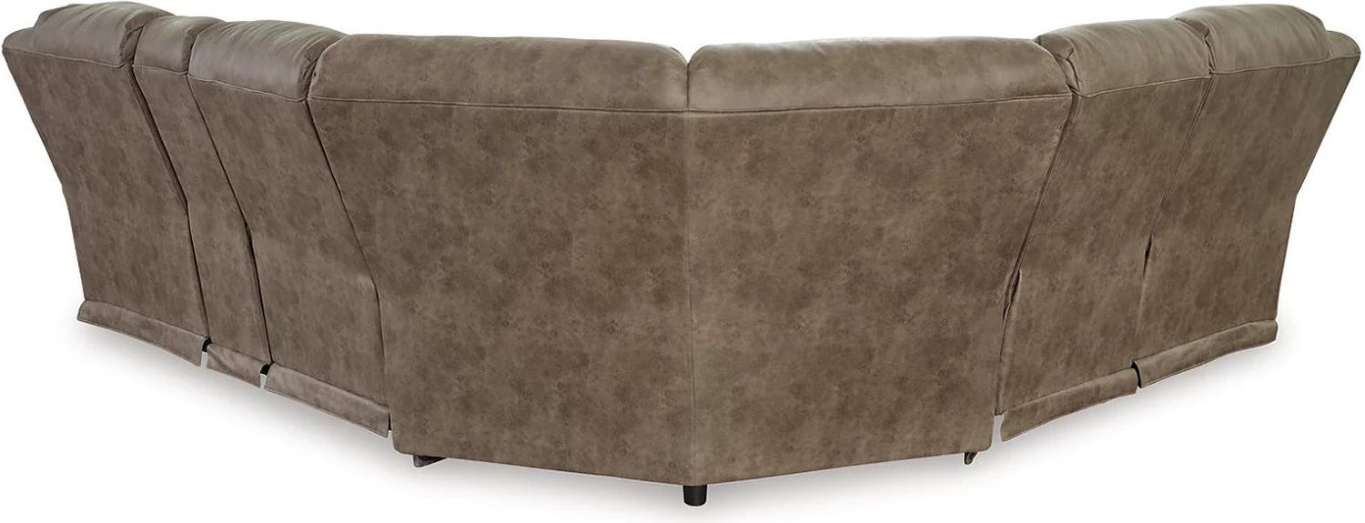 Ravenel 3-Piece RAF Power Reclining Sectional In Fossil 83106S2