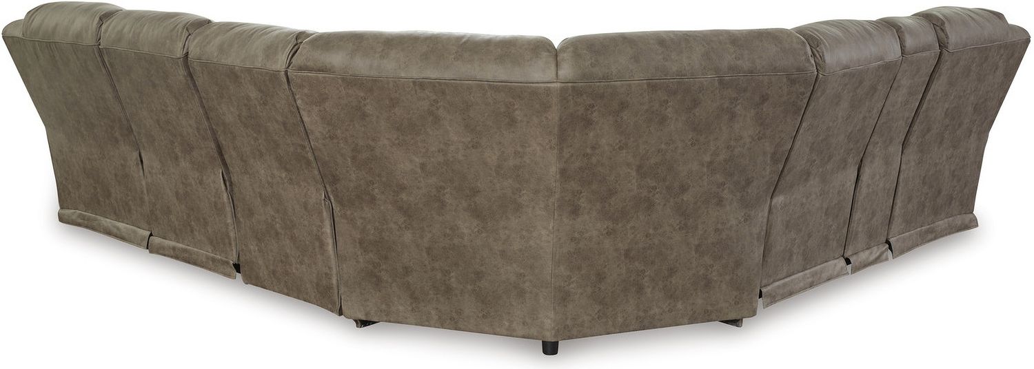 Ravenel 4-Piece LAF Power Reclining Sectional In Fossil 83106S3