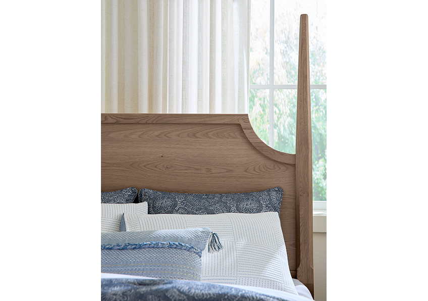 Tide & Timber Pencil Poster Bed in Queen - 831-338-833-900 831338833900