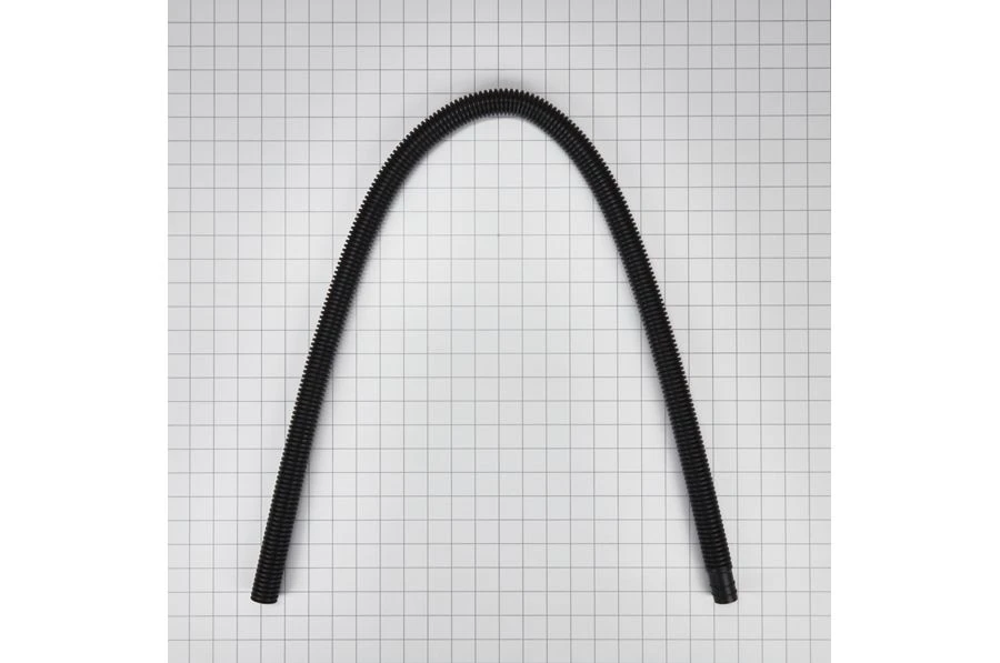 4' Black flexible washer drain hose extension with molded end (fits Duet, Performance, Cabrio, Bravos) - 1 pack 8318155