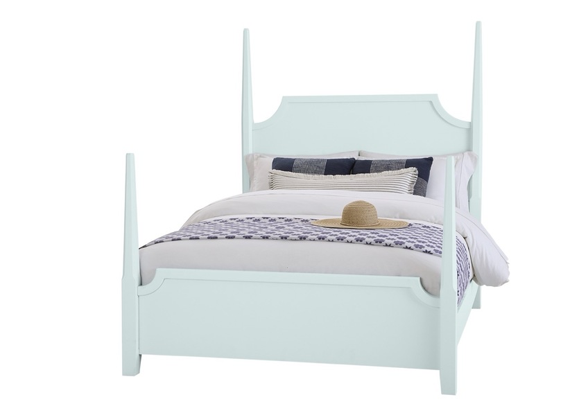 Tide & Timber Pencil Poster Bed in Queen - 835-558-855-922 835558855922