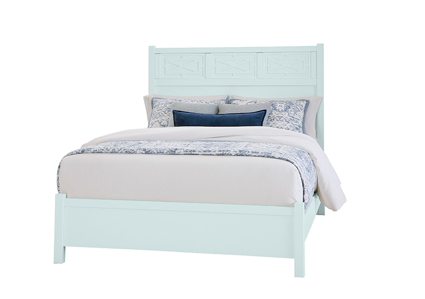 Tide & Timber Fretwork Bed in King - 835-667-766-922-MS1 835667766922MS1