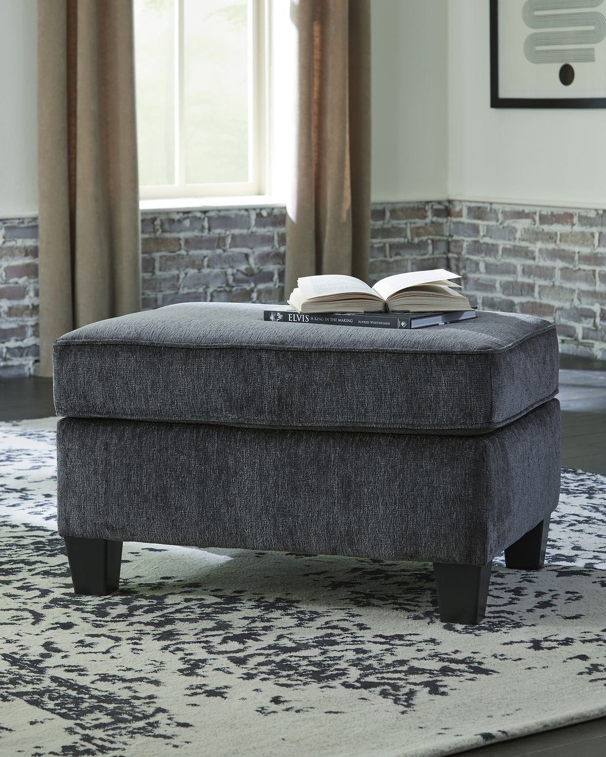 Abinger Ottoman In Smoke 8390514