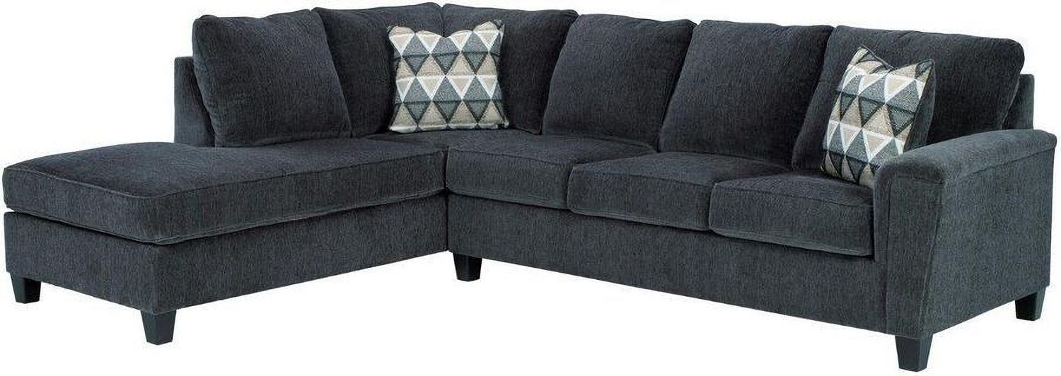 Abinger 2-Piece LAF Sleeper Sectional In Smoke 83905S3