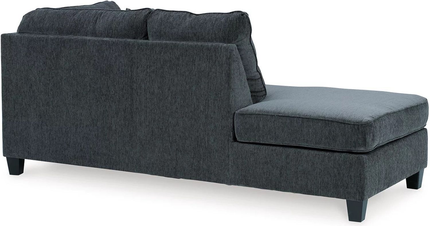 Abinger 2-Piece LAF Sleeper Sectional In Smoke 83905S3
