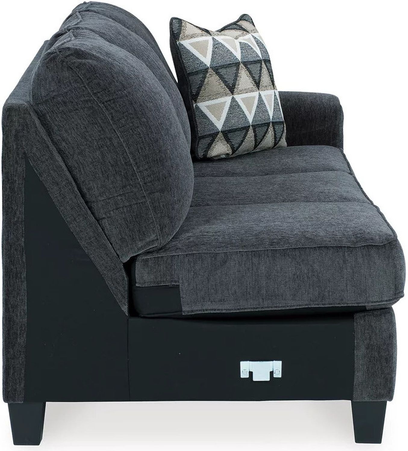 Abinger 2-Piece LAF Sleeper Sectional In Smoke 83905S3