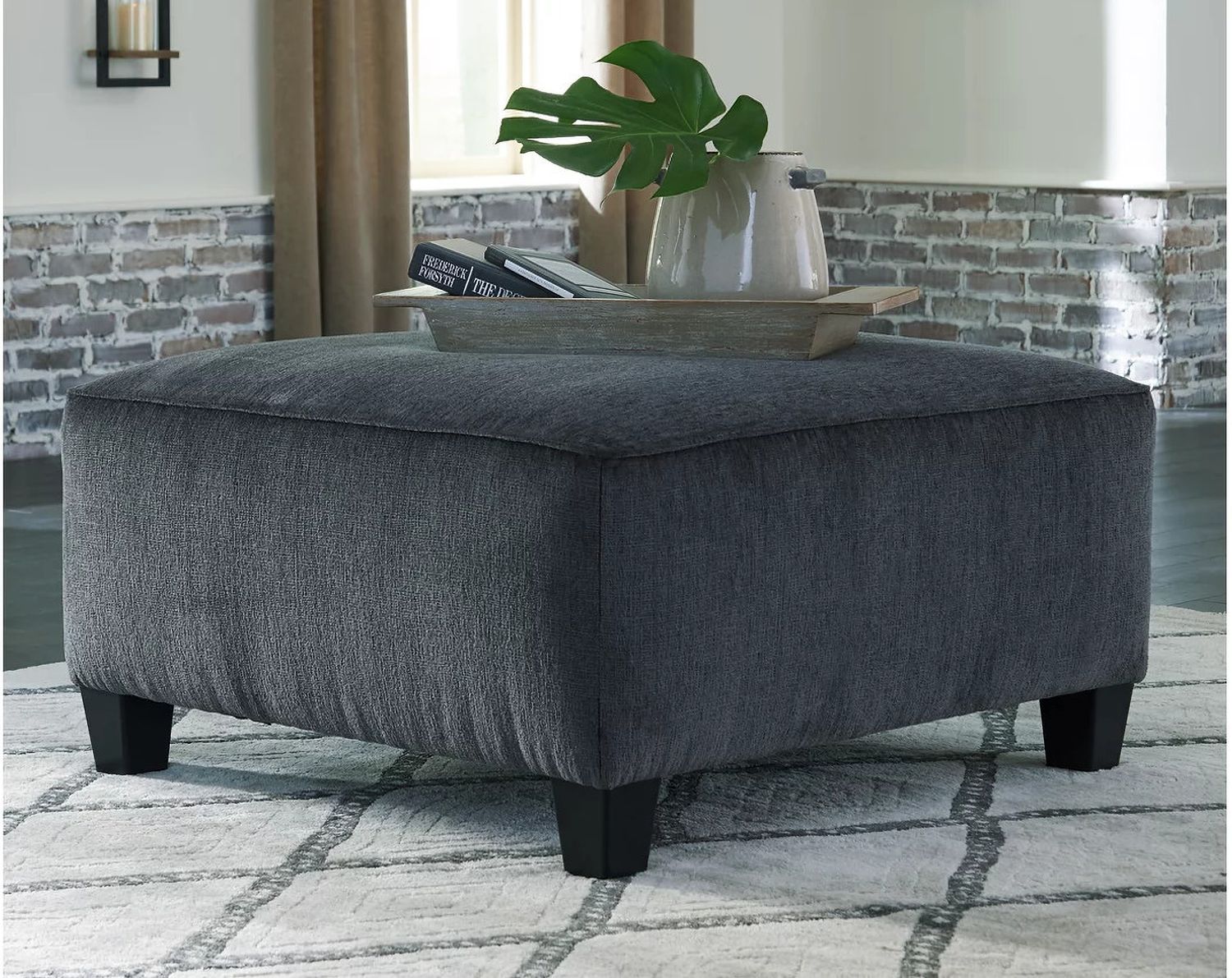 Abinger 2-Piece LAF Sleeper Sectional In Smoke 83905S3