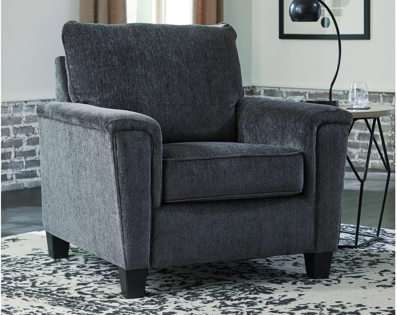 Abinger 2-Piece LAF Sleeper Sectional In Smoke 83905S3