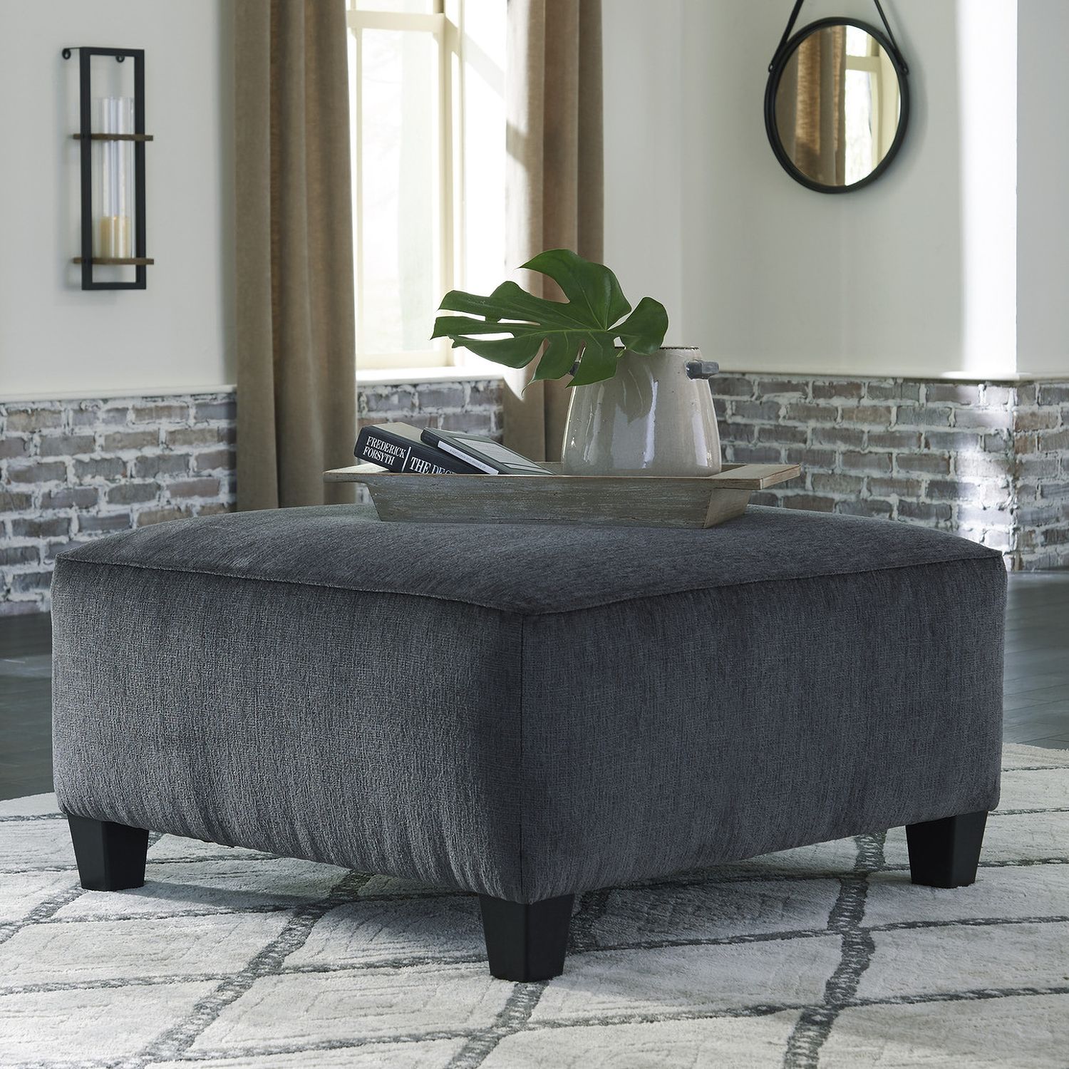 Abinger 2-Piece LAF Sleeper Sectional In Smoke 83905S3