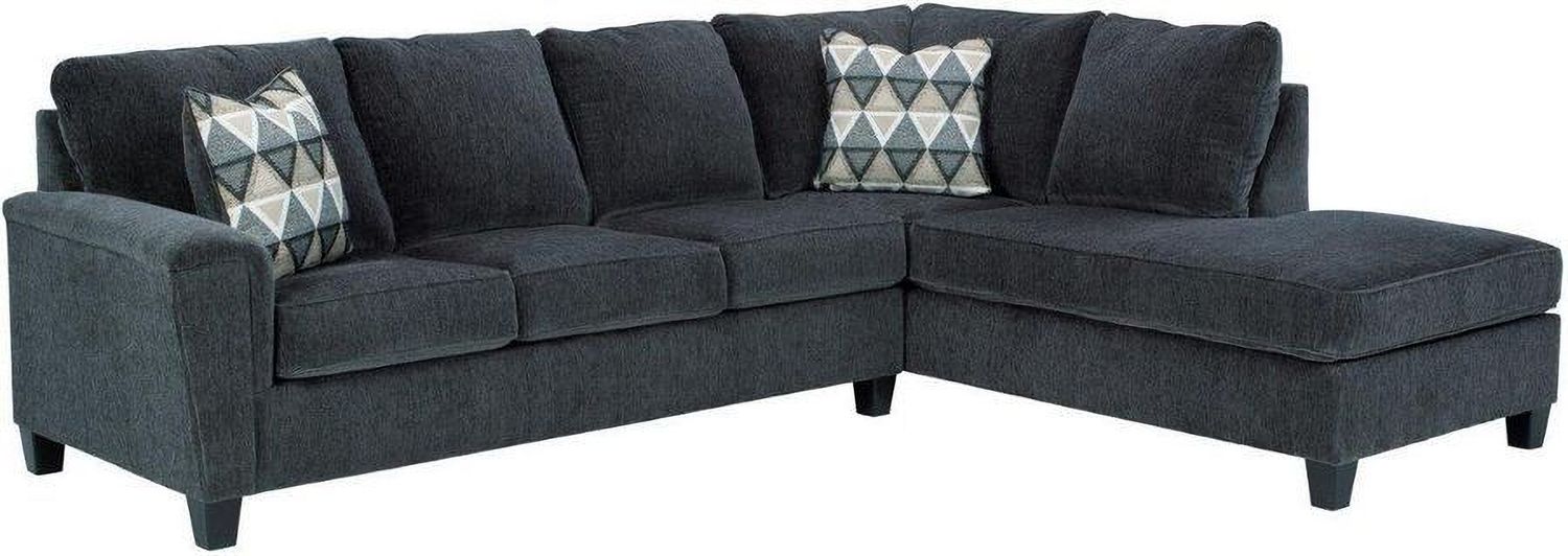 Abinger 2-Piece RAF Sleeper Sectional In Smoke 83905S4
