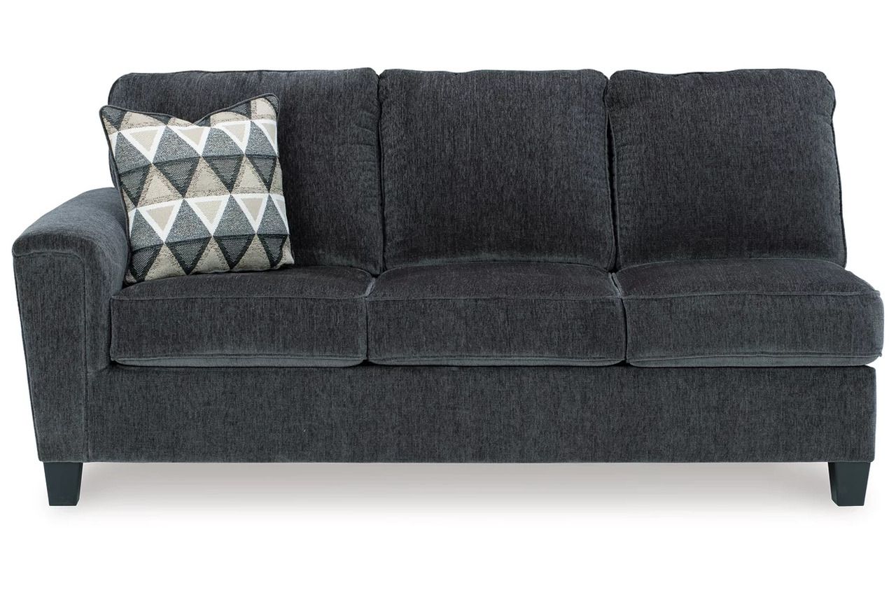 Abinger 2-Piece RAF Sleeper Sectional In Smoke 83905S4