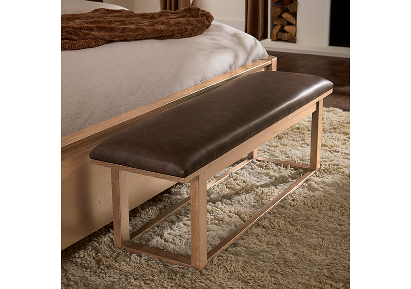 Lodge & Loft Uph Bench - Sedona Brown - 842-080Y 842080Y