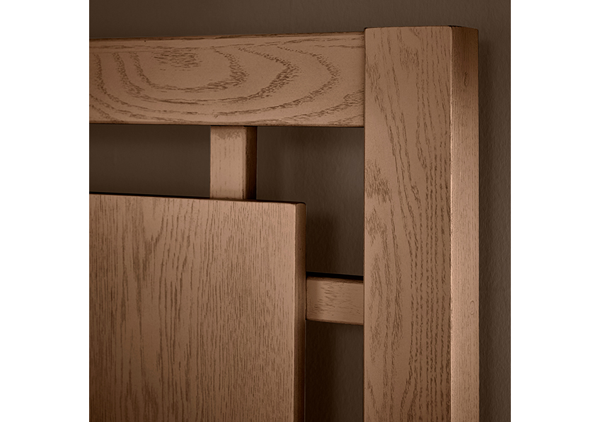 Lodge & Loft Floating Panel Bed in Cal King - 842-667-766-944-MS1 842667766944MS1