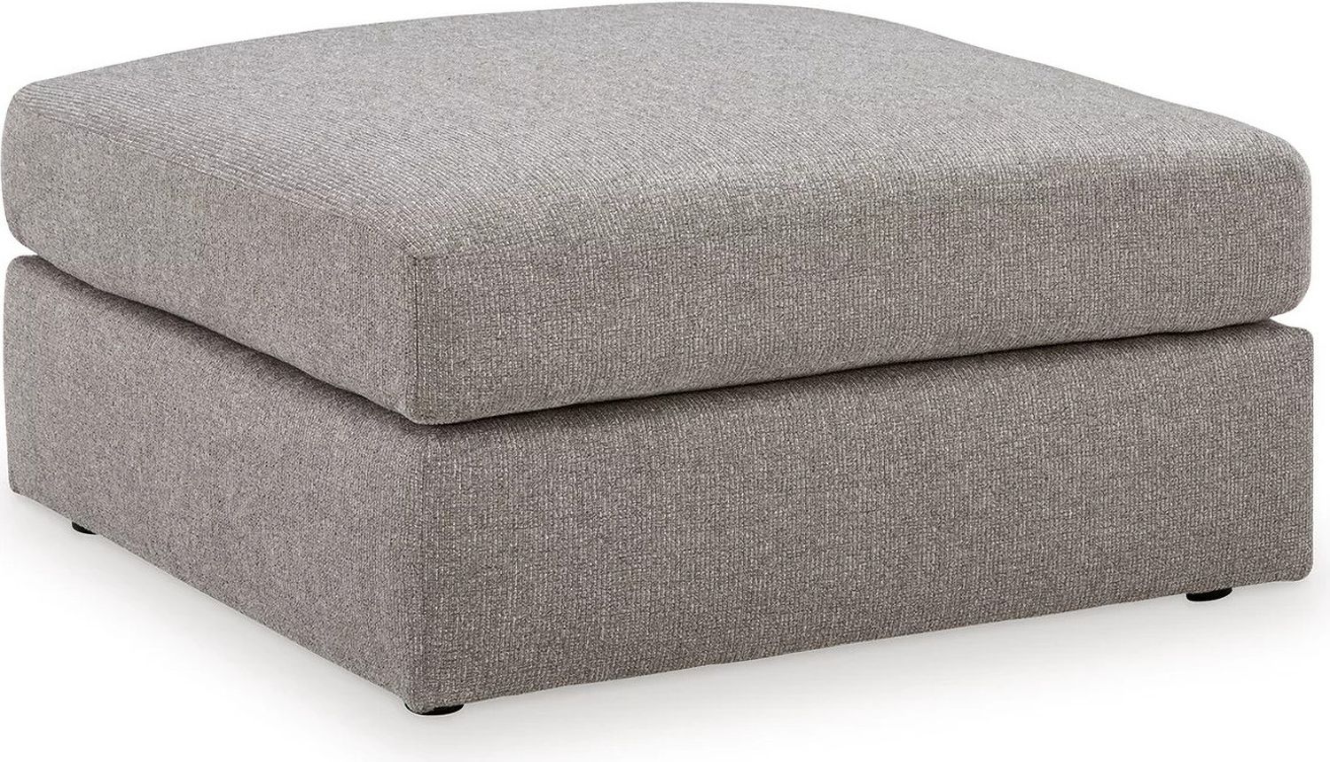 Lindon Oversized Accent Ottoman In Smoke 8470408