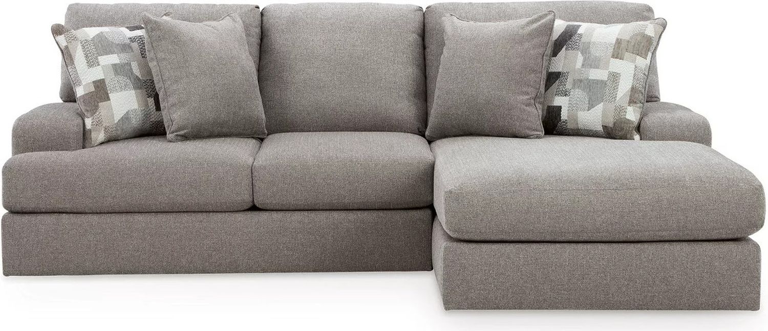 Lindon 2-Piece Sectional with RAF Chaise In Smoke 84704S2