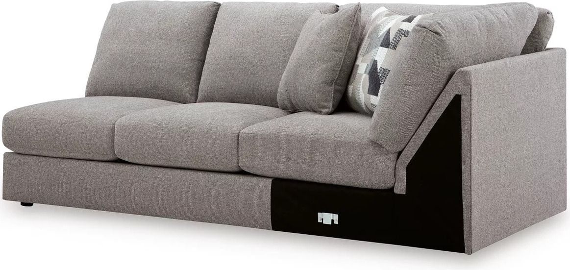 Lindon 3-Piece Sectional with LAF Chaise In Smoke 84704S3