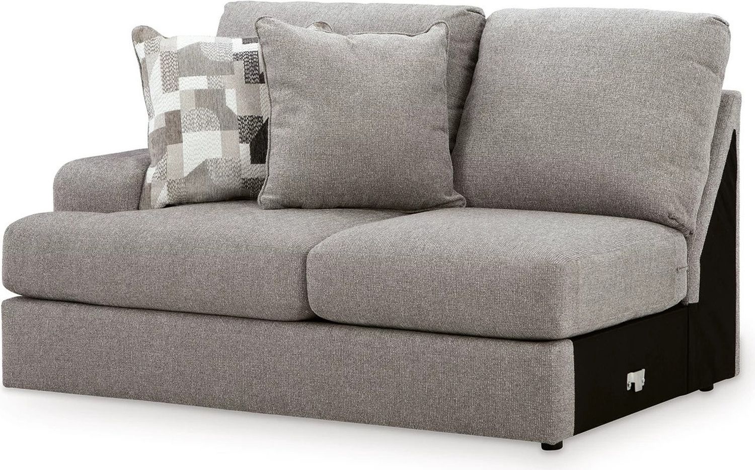 Lindon 3-Piece Sectional with RAF Chaise In Smoke 84704S4