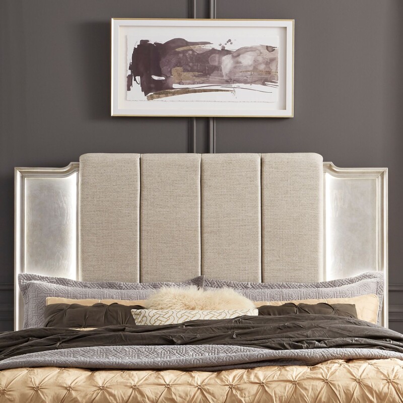 Montage King Uph Panel Headboard 849BR15HU