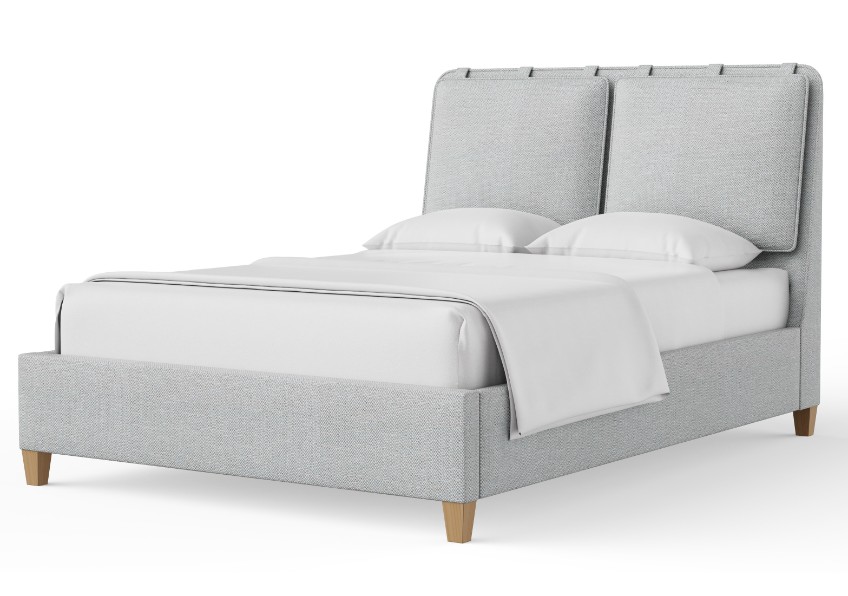 Nordhaven Upholstered Bed-blue Mist - 850-551H-155H-822H-404 850551H155H822H404