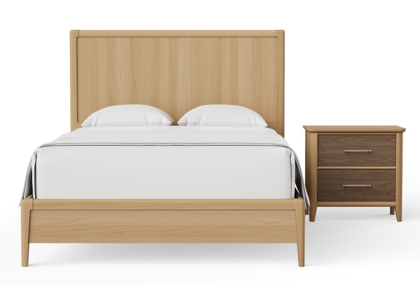 Nordhaven Panel Bed in King - 850-667-766-722-MS1 850667766722MS1