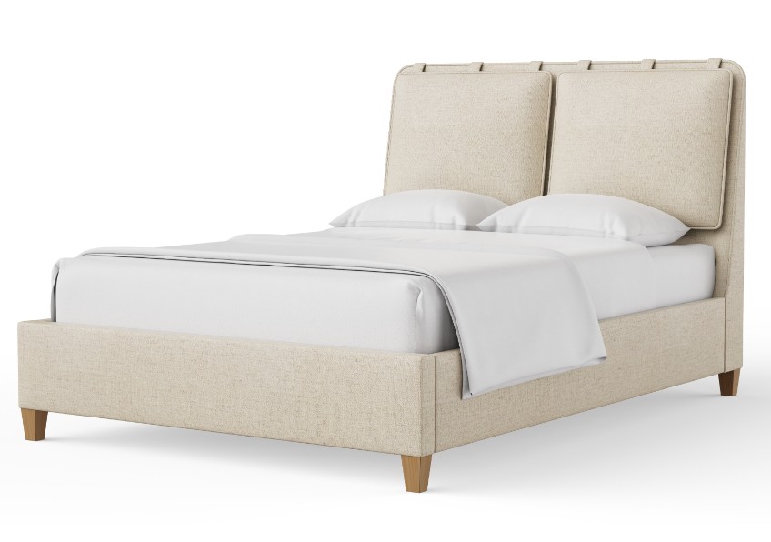 Nordhaven Upholstered Bed-sandstone - 852-551K-155K-822K-404 852551K155K822K404