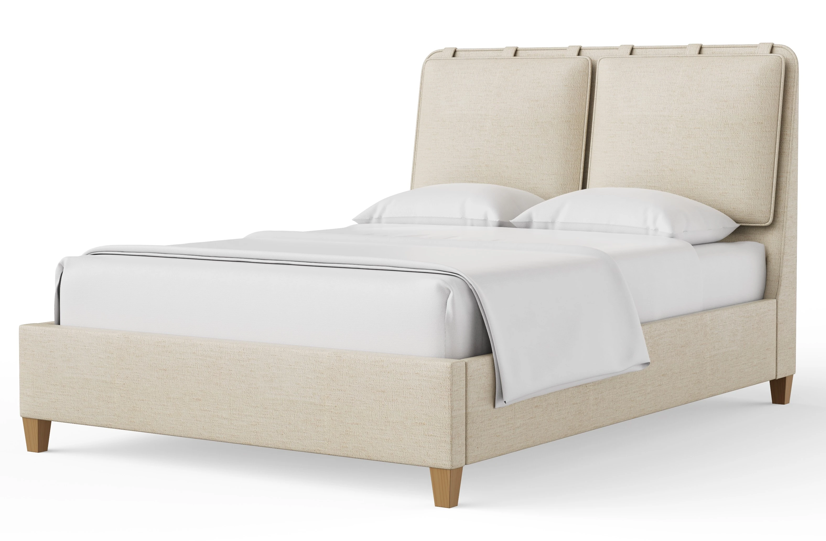 King Uph Bed-Sandstone 852661K166K822K404