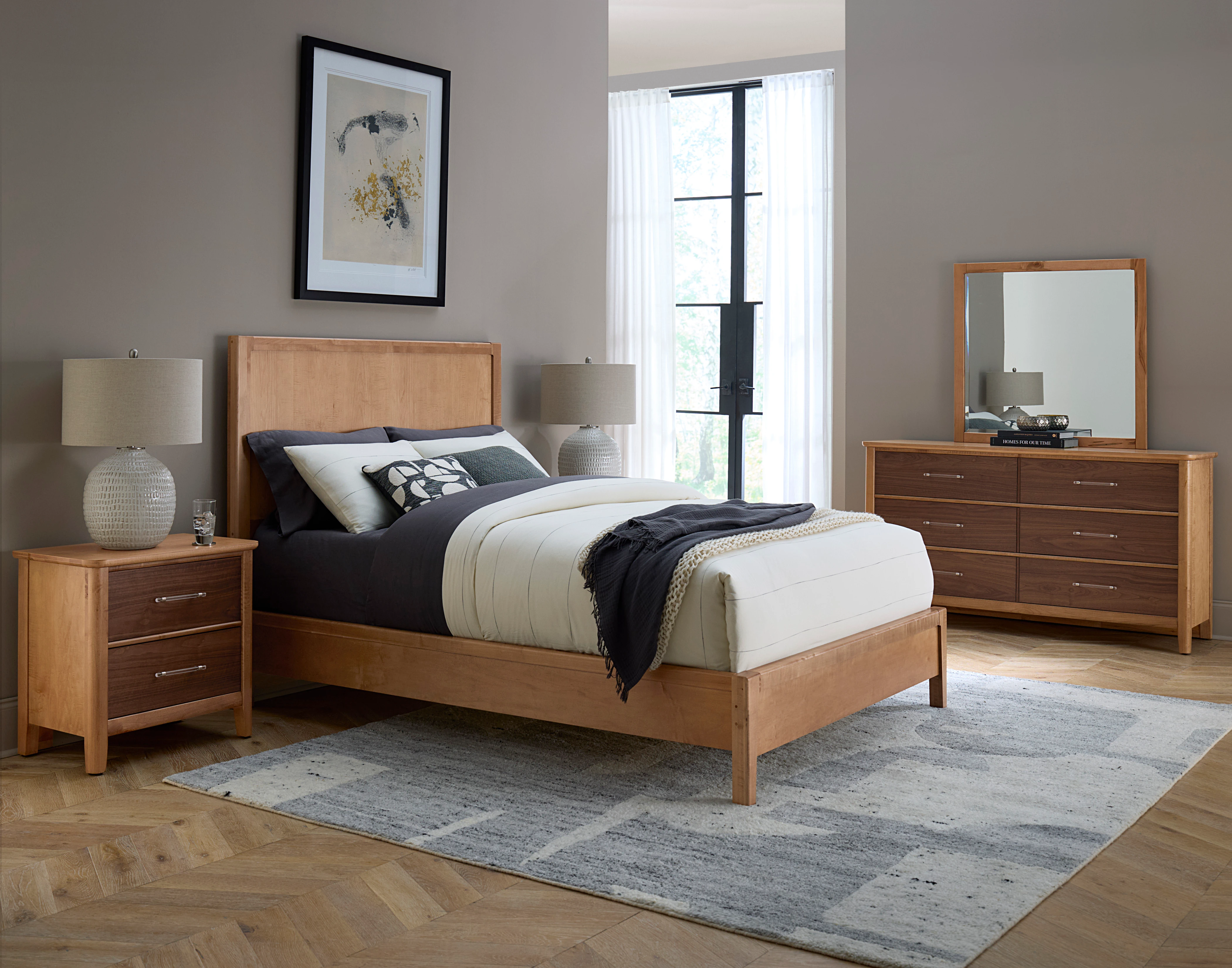 King Panel Bed 852667766722MS1