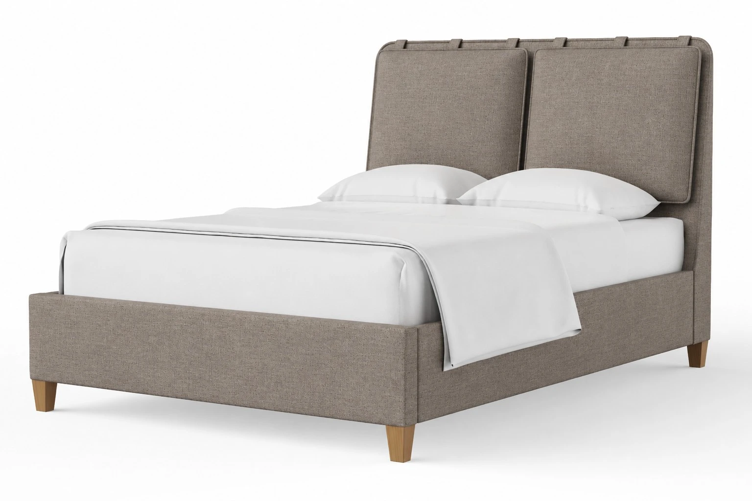 King Uph Bed-Mocha 853661M166M822M404
