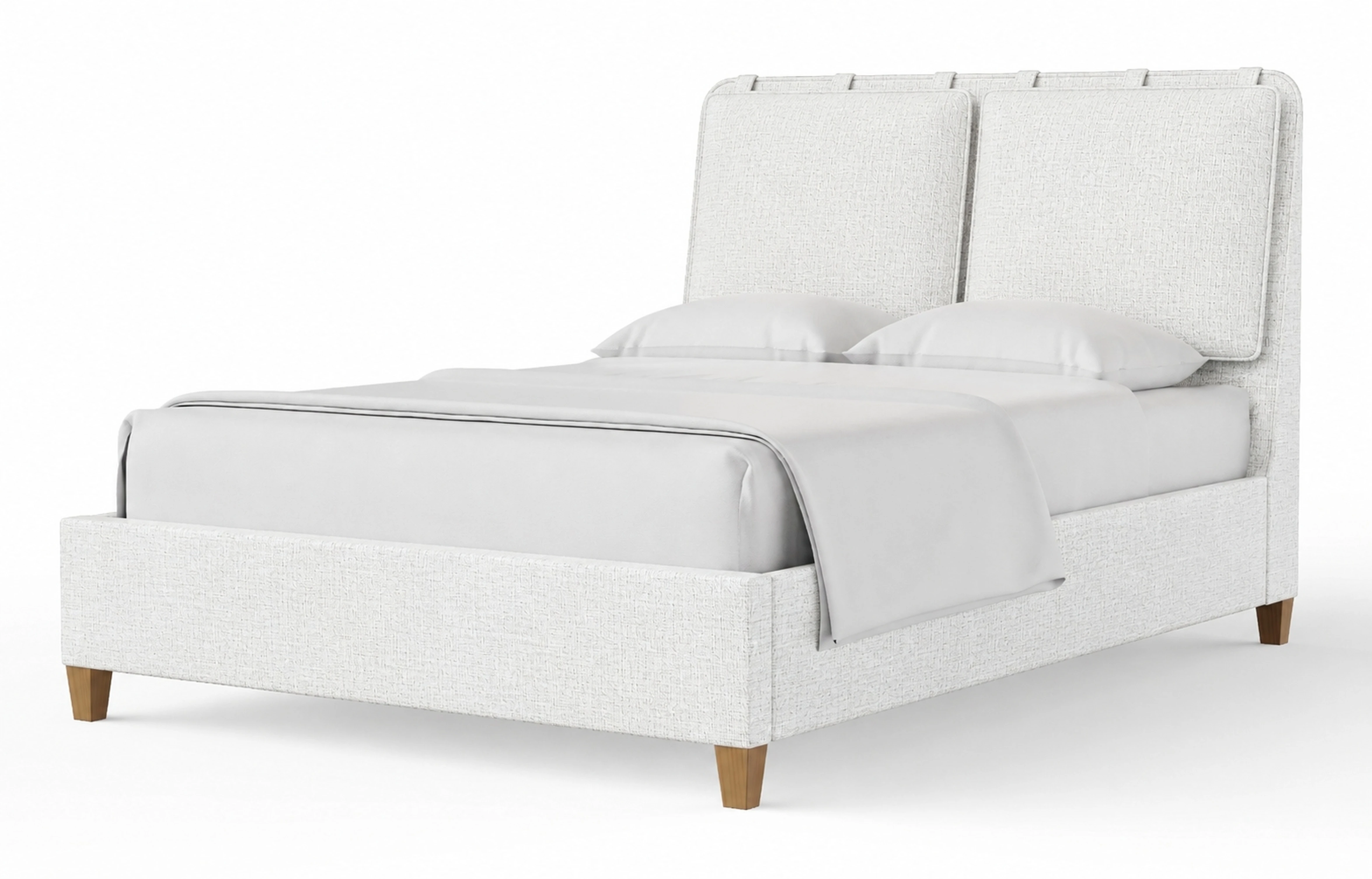 King Uph Bed-Pure White 853661P166P822P404