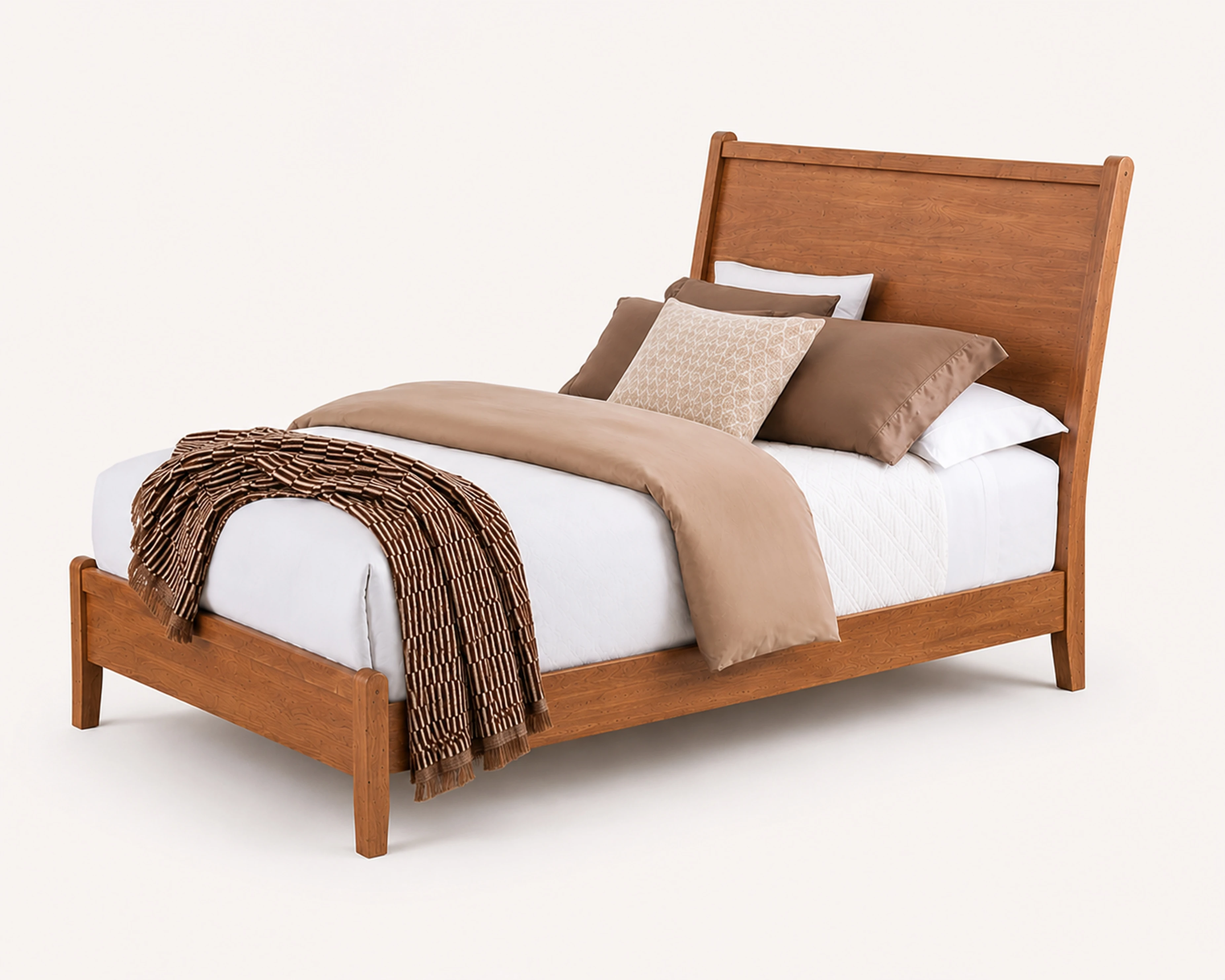 King Canted Sleigh Bed 862667766922MS1